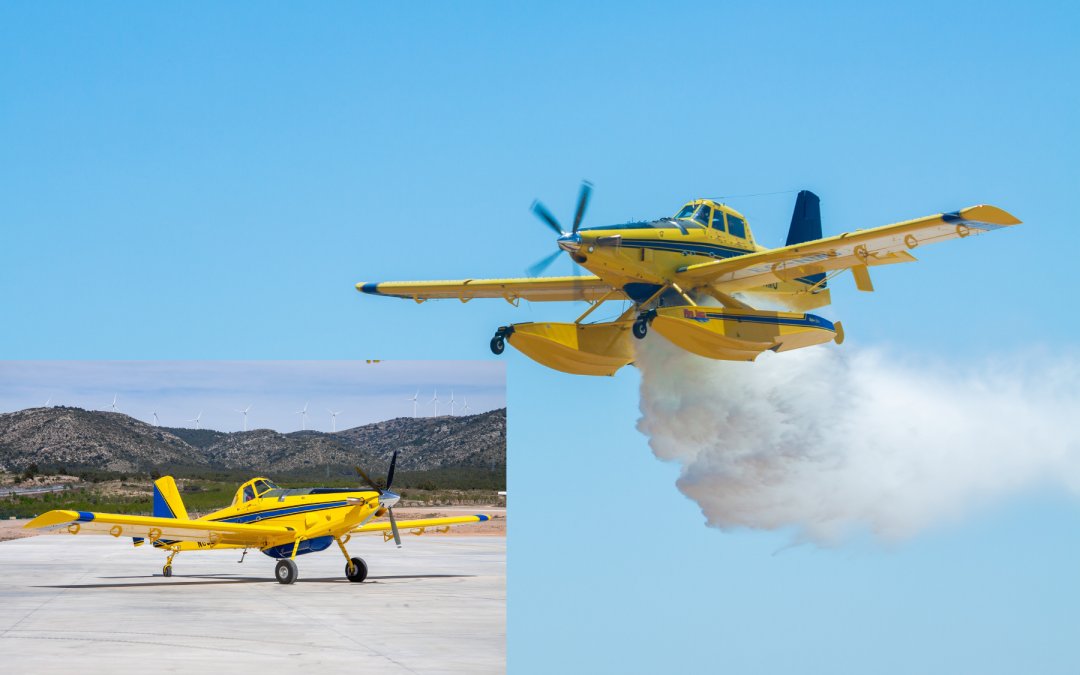Air Tractor AT-802 en la Extinción de Incendios: características y versiones.